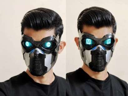 3D Printed Sci-Fi Mask